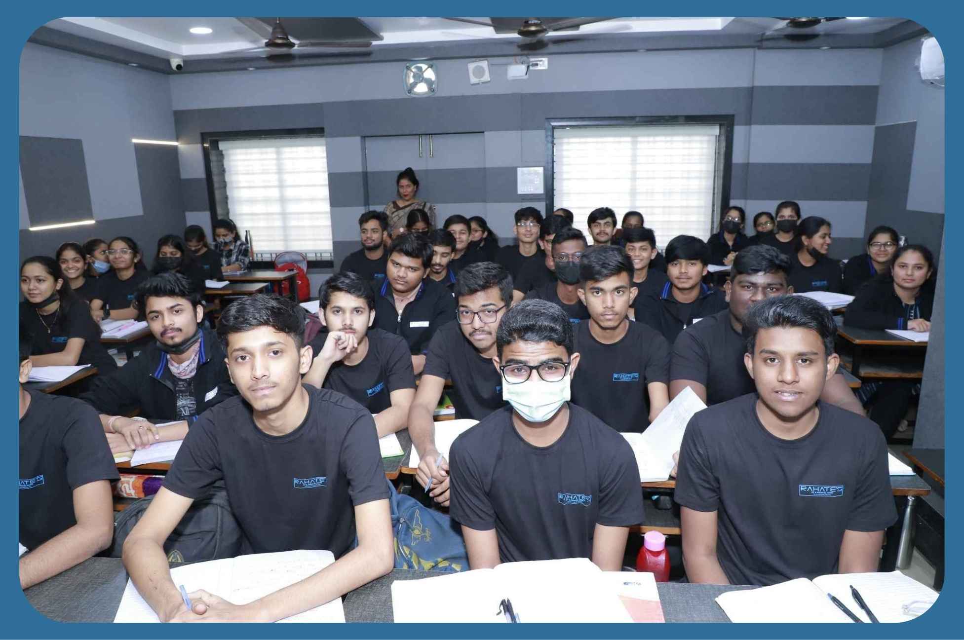 Classroom learning environment featured in Rahate’s IIT & Medical Home Gallery