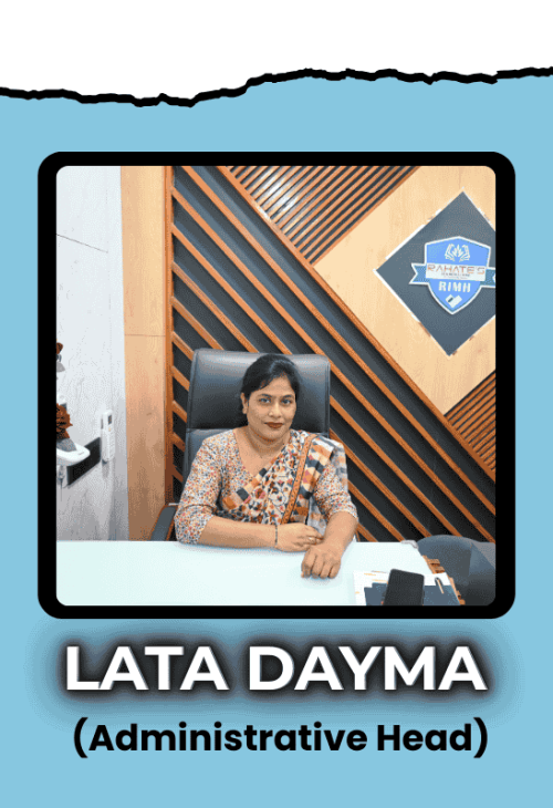 Lata Dayma, Administrative Head featured in Rahate’s IIT & Medical Home Gallery